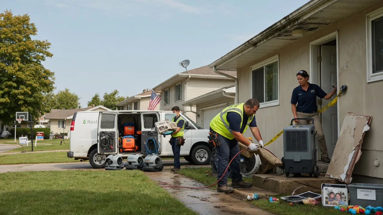 Water Damage Restoration in Fredericktown, PA near me